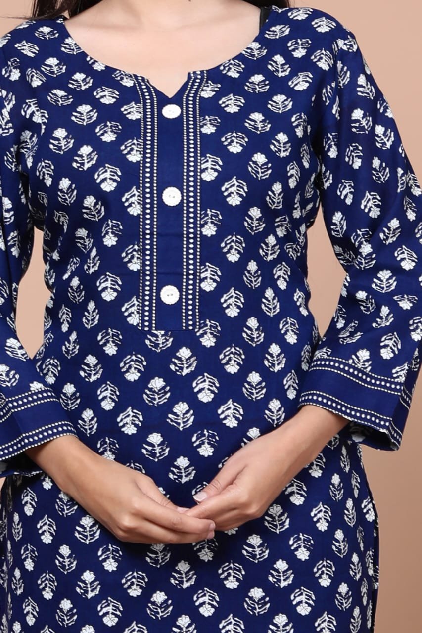 Women Viscose Rayon Kurta and Pyjama Set
