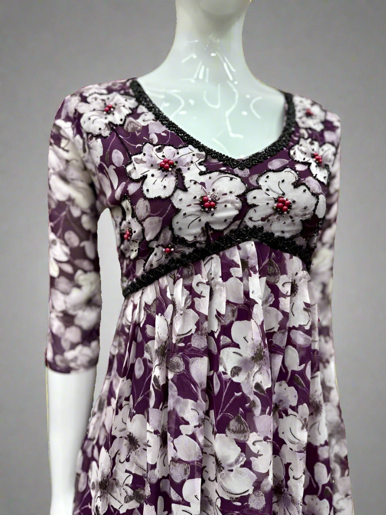 Alia Cut Georgette Kurti
