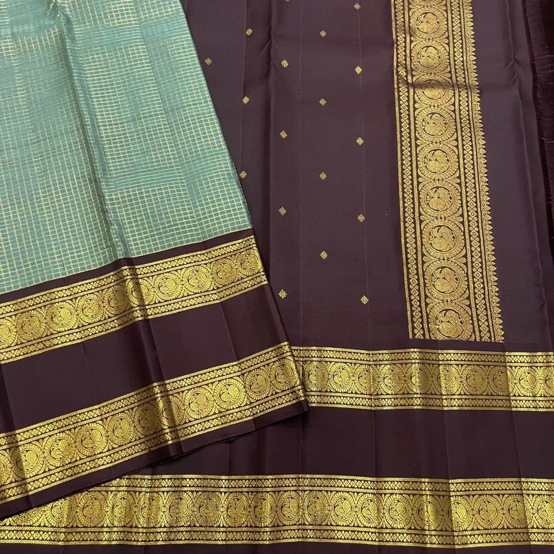 Women's Banarasi Style Pure Kanjivaram Silk Jacquard Pattu Saree With Unstiched Blouse
