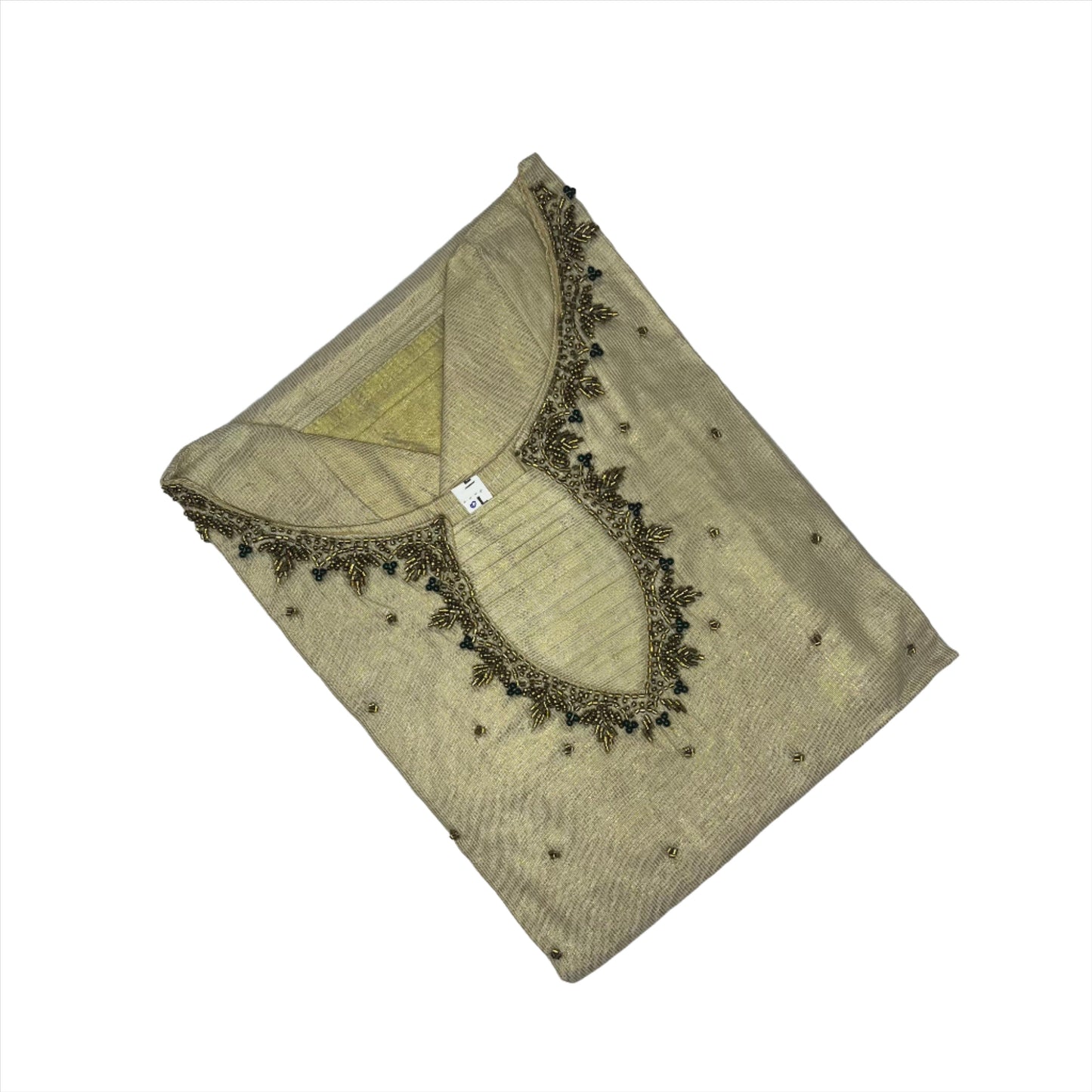 Tissue Handwork Kurti