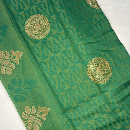 Women's Chiffon Brasso Saree With Blouse Piece