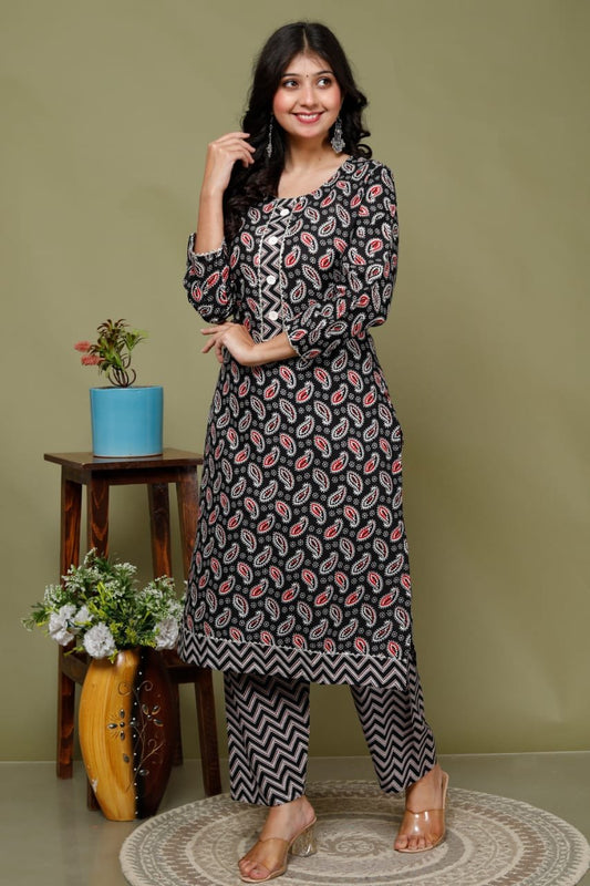 Pure cotton fabric Kurti pant