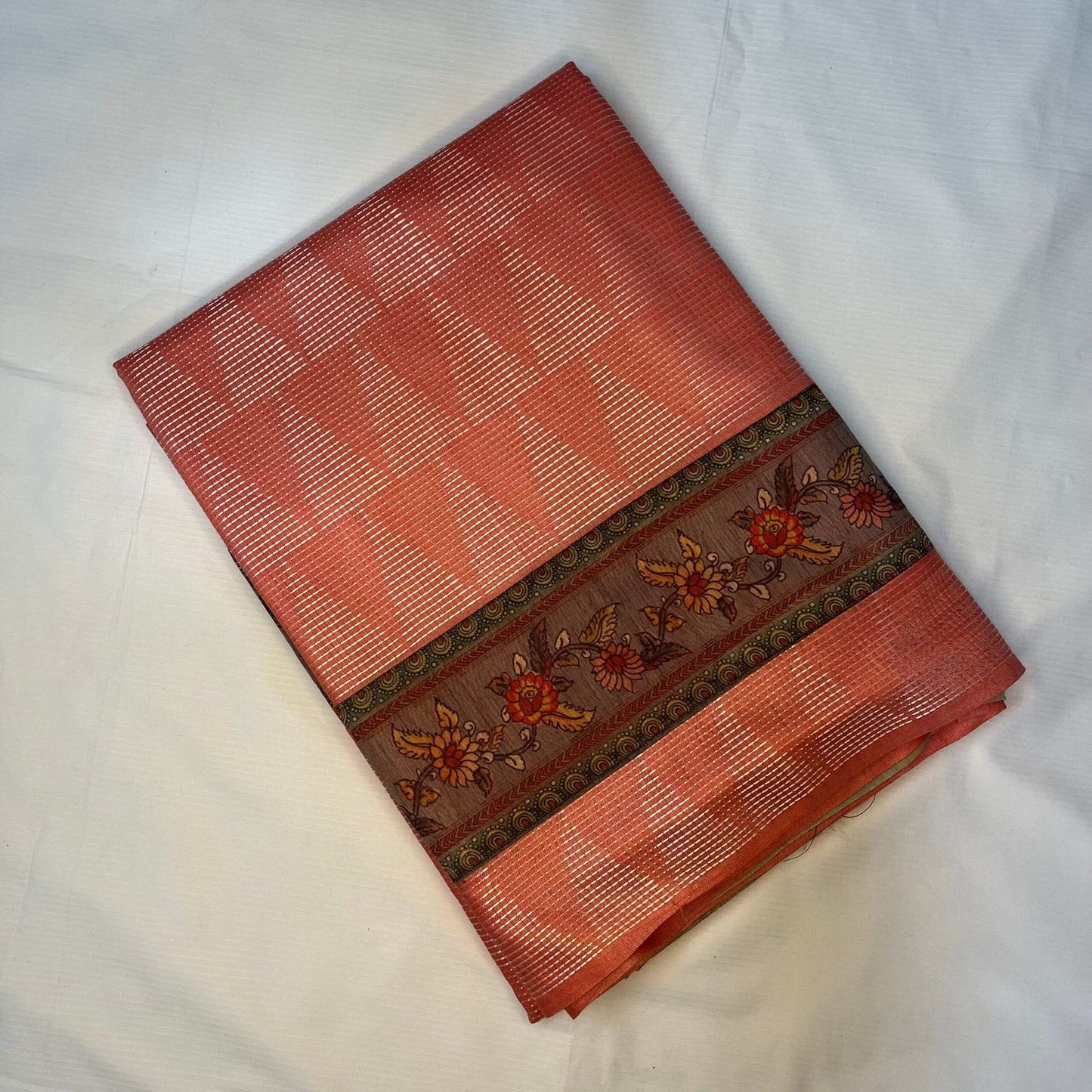 Bhagalpuri Saree with double blouse