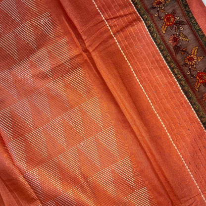 Bhagalpuri  Saree with double blouse