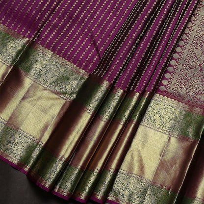 Women's Banarasi Soft Lichi Silk Kanjivaram Style Designer Bridal Saree With Blouse Piece
