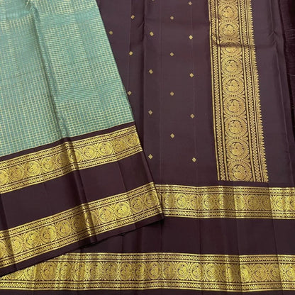 Women's Banarasi Style Pure Kanjivaram Silk Jacquard Pattu Saree With Unstiched Blouse