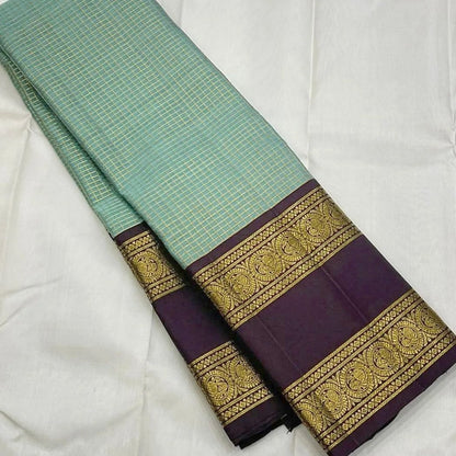 Women's Banarasi Style Pure Kanjivaram Silk Jacquard Pattu Saree With Unstiched Blouse