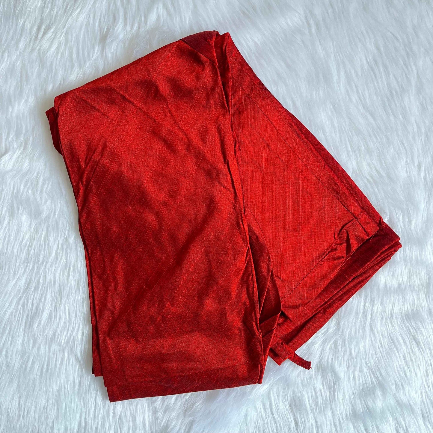 Women's Kerala Traditional Handwork with Red Beads Gold Tissue Ready made Salwar