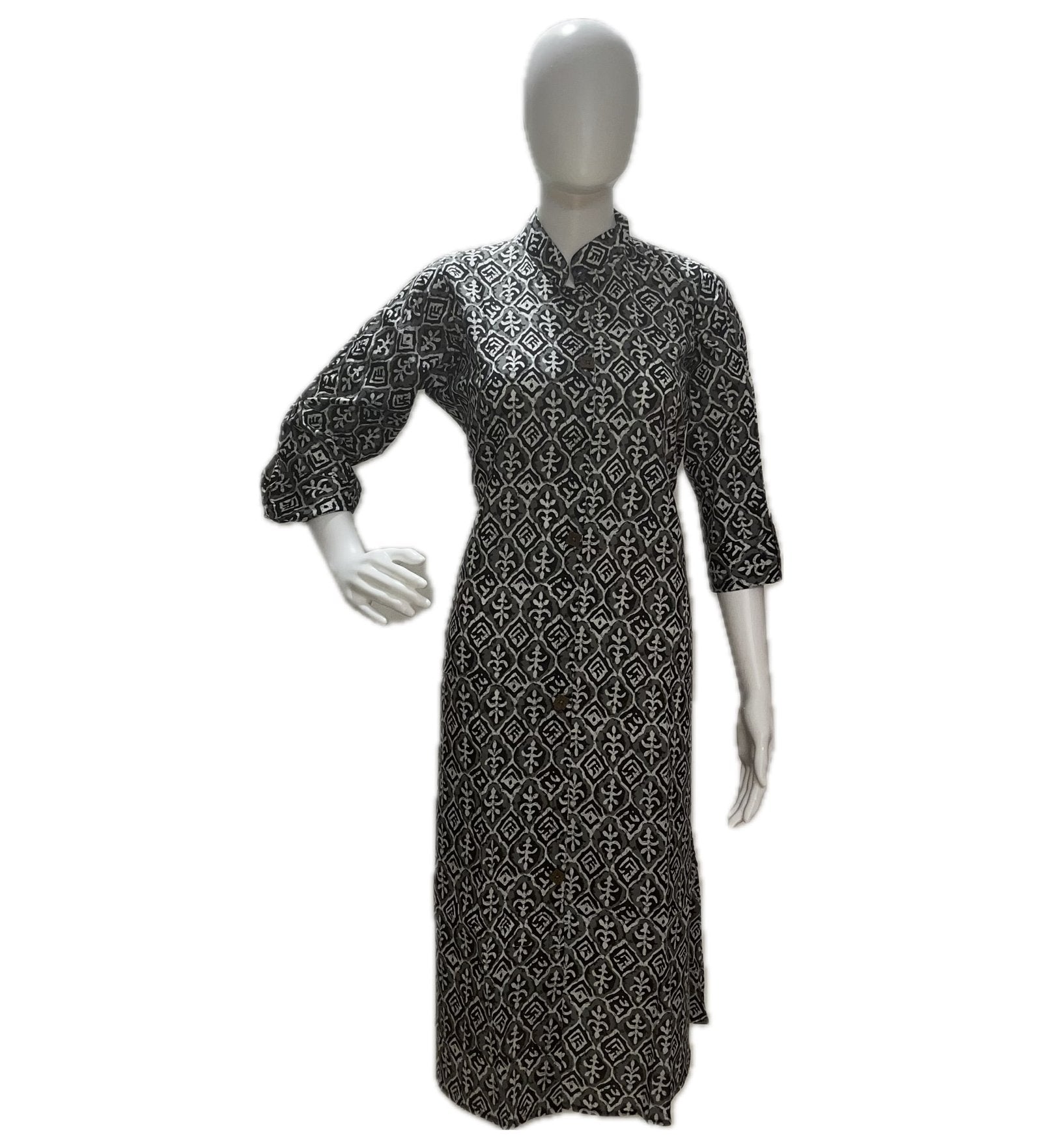 Women's Non-slit Cotton Kurti