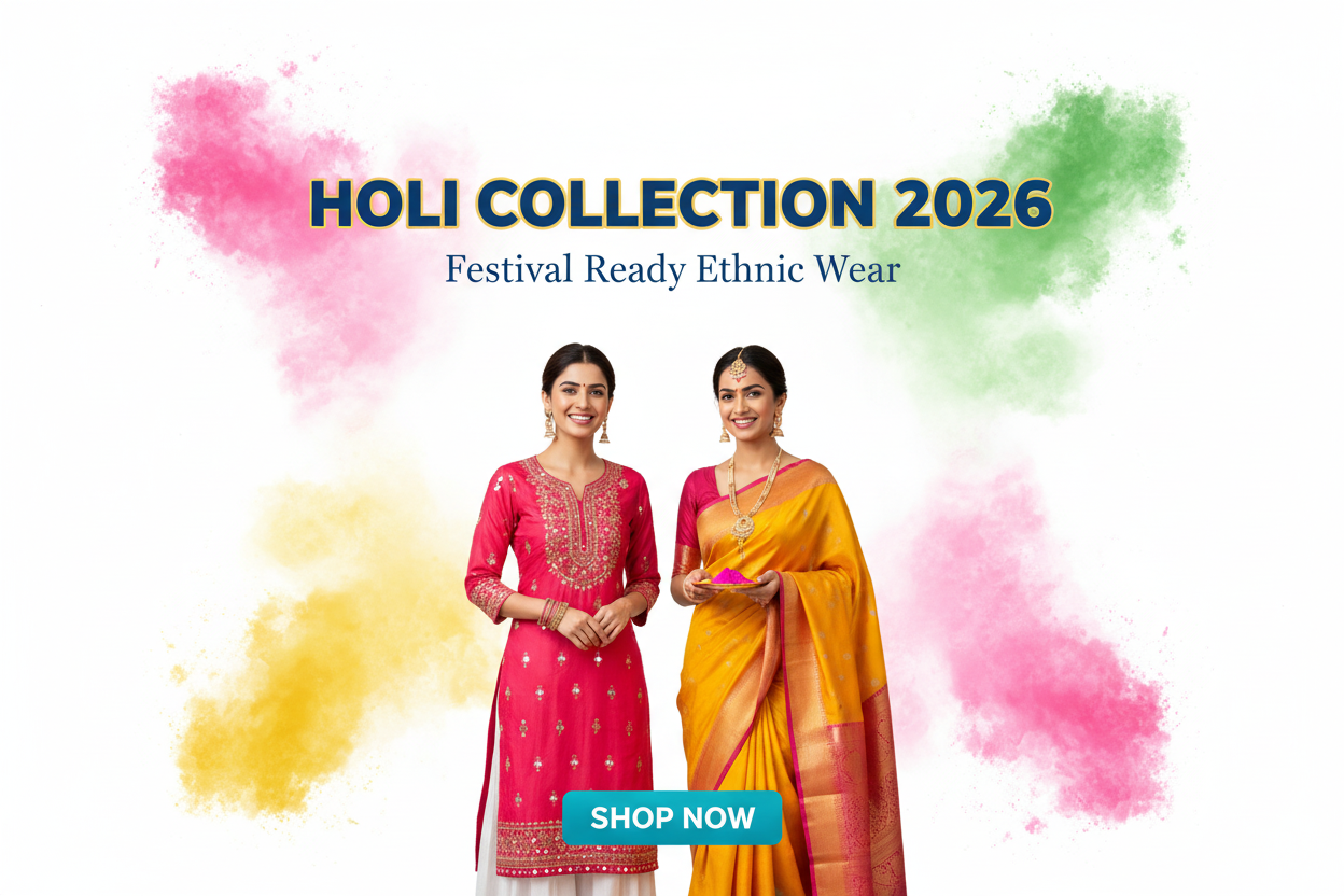 Holi Collection 2026 Banner - Clean Version