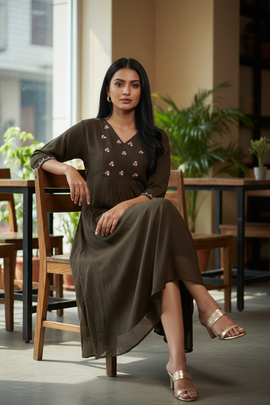 Pose 4 – Seated, Café Interior