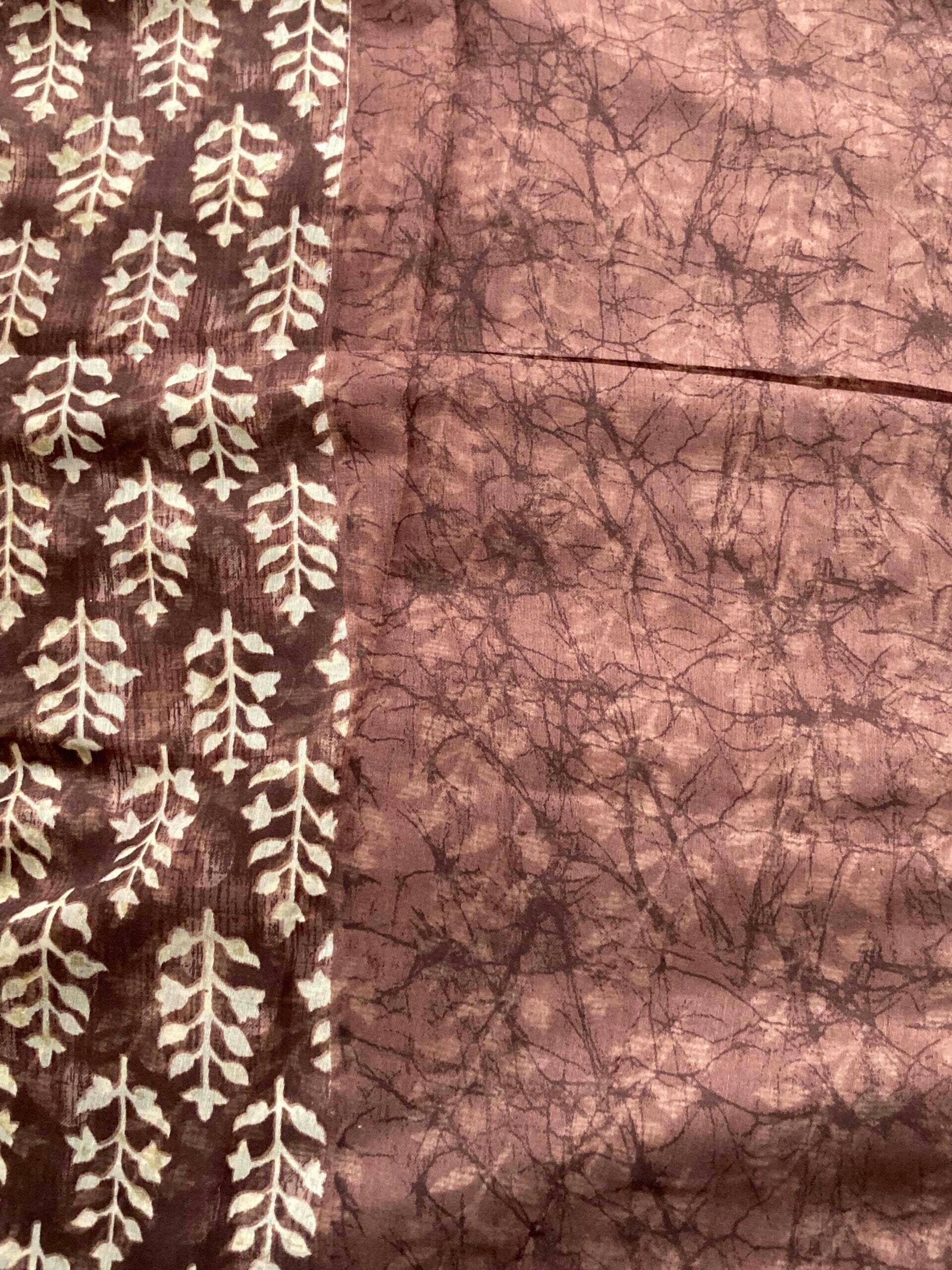 Linen Satin Printed Saree