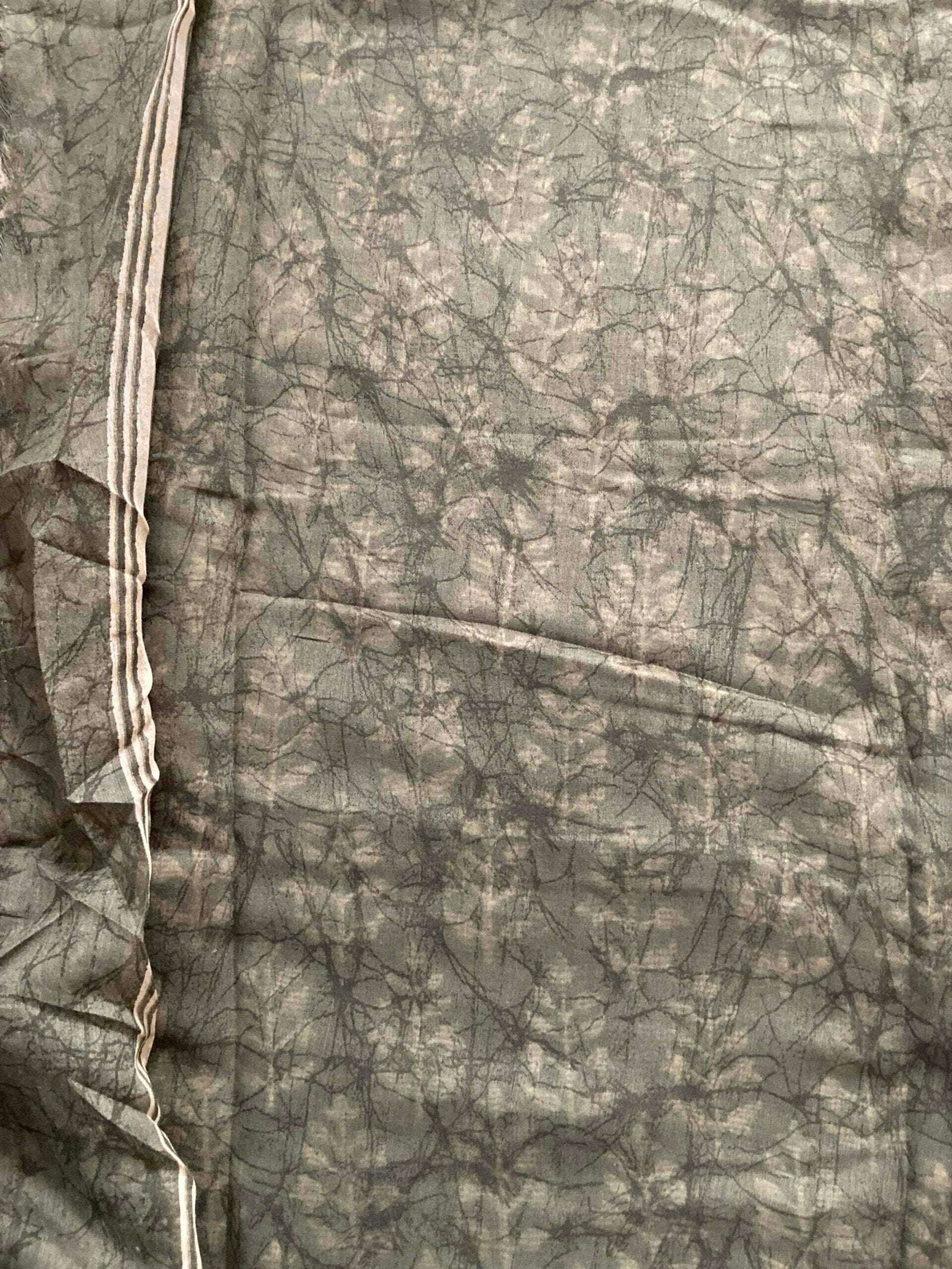 Linen Satin Printed Saree 03
