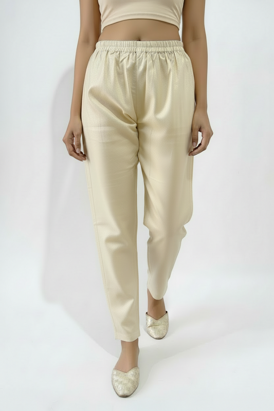 Tissue Silk Pants – Tucked In Top